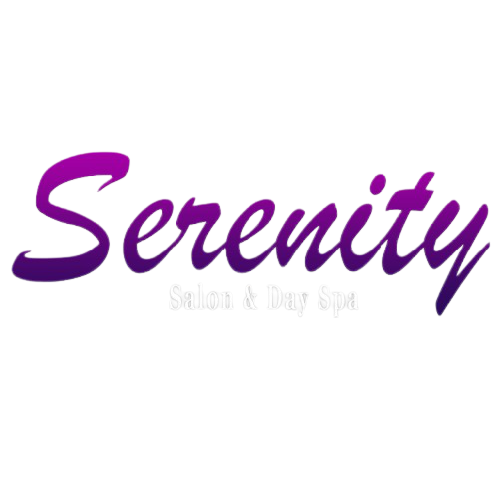 serenity salon and day spa Gulberg Lahore text based logo